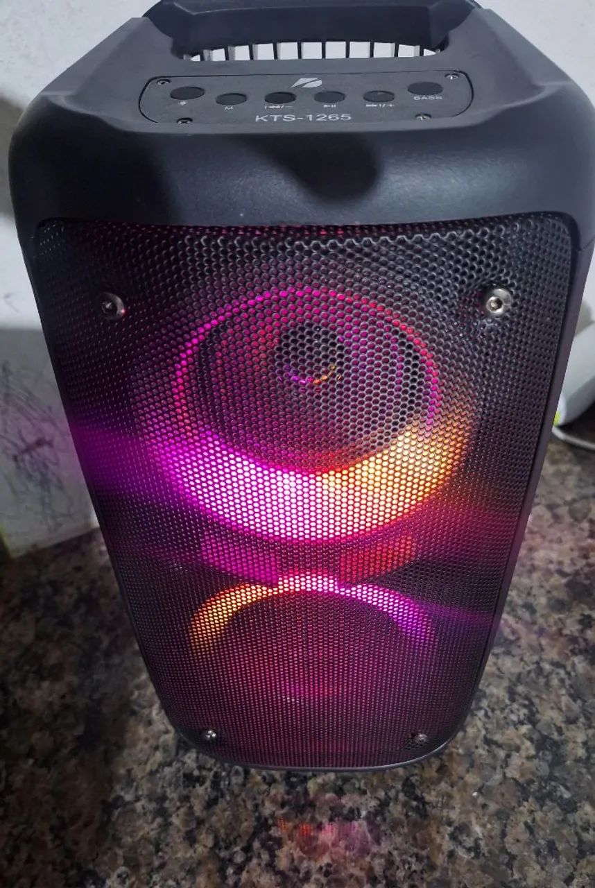caixa de som Bluetooth 