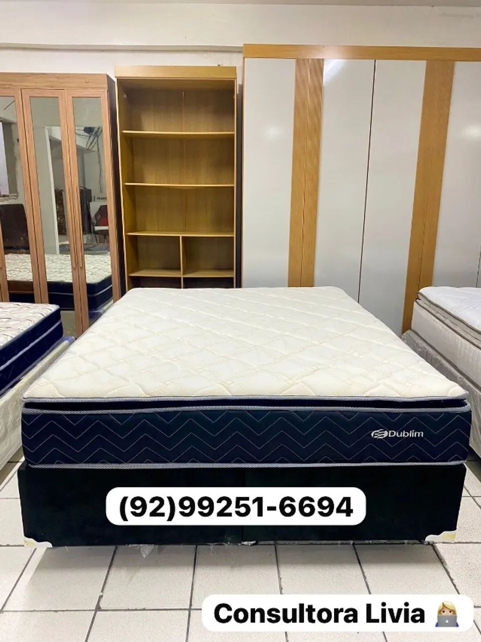 cama super king com espuma extra