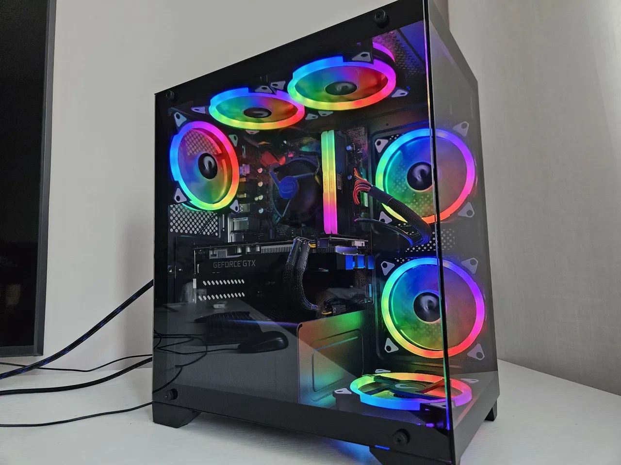 Pc gamer i5 10400f GTX 1660 memória 16gb SSD 1tb - Foto 5