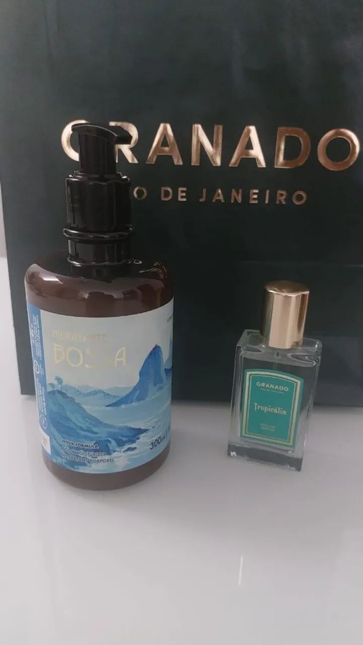 Kit com perfume e hidratante Granado 