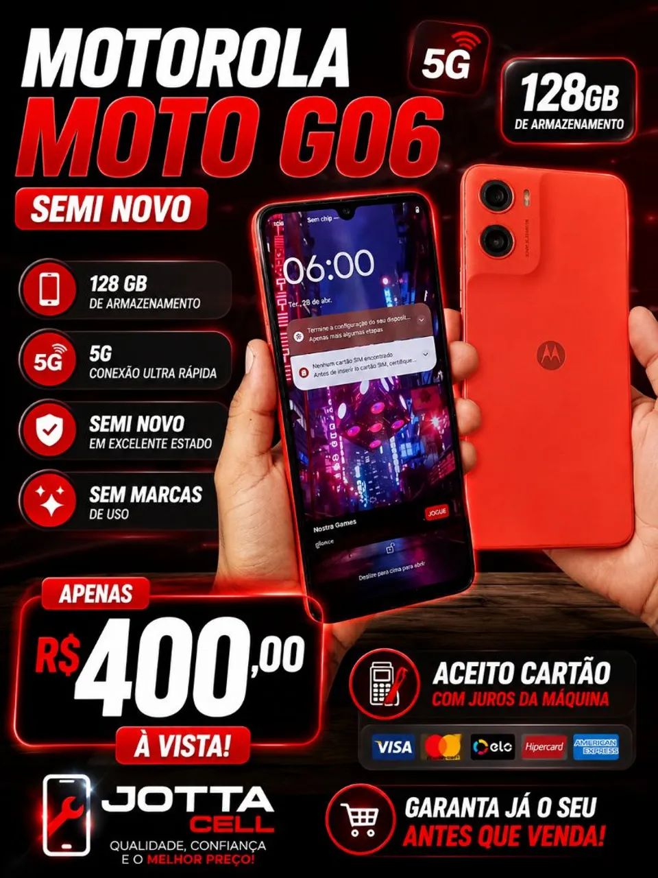 Motorola G06 128gb 5g