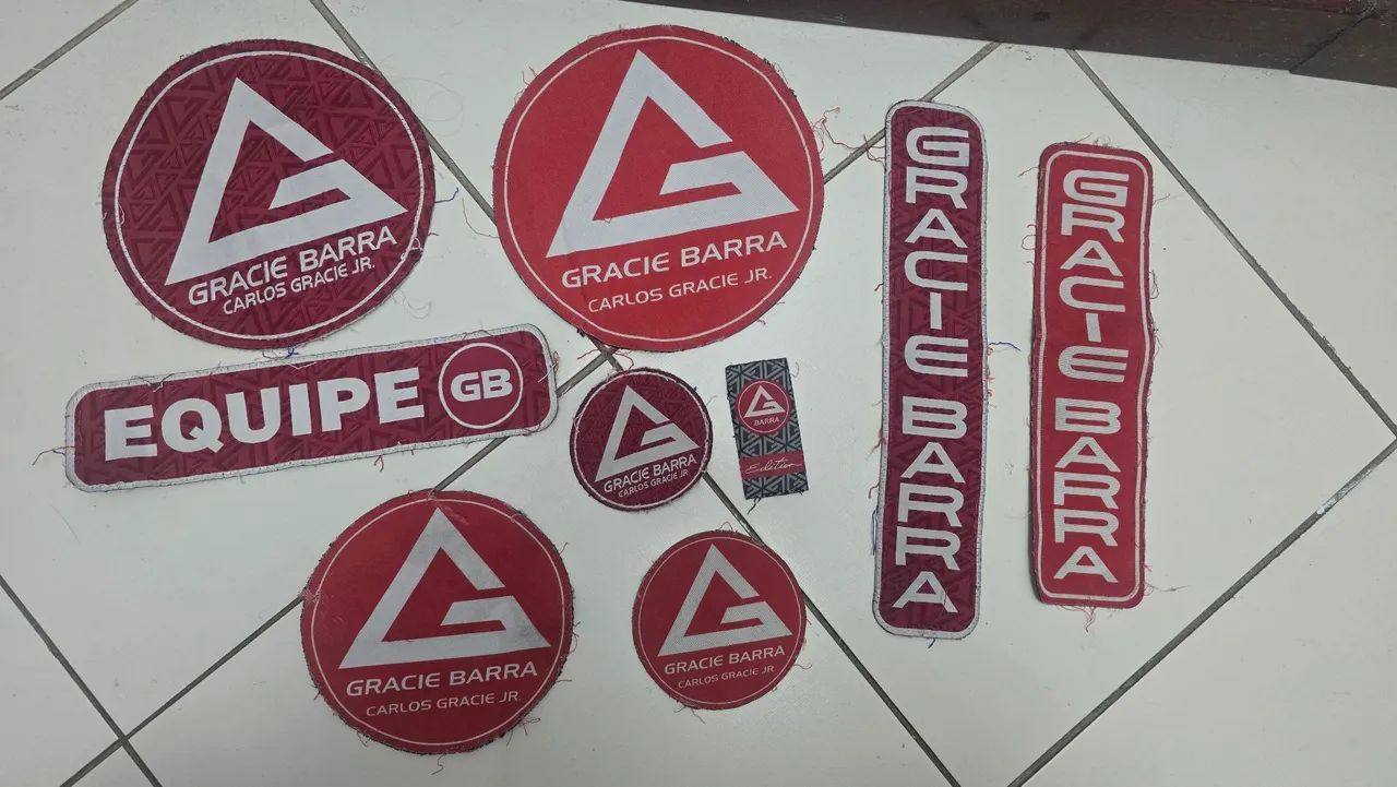 Gracie barra patches