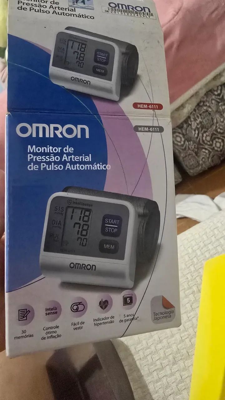 Monitor de pressão arterial de pulso automático