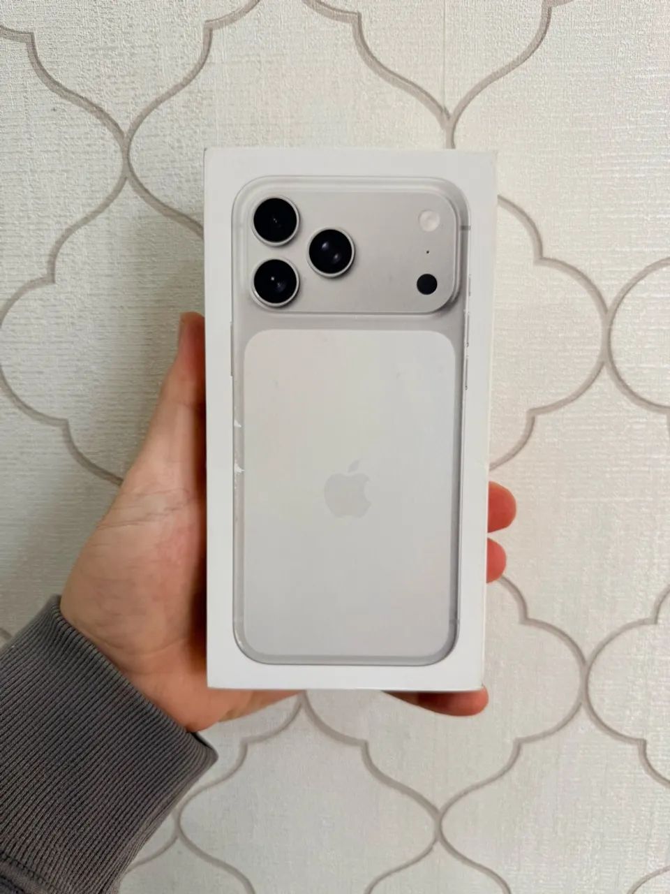 iPhone 17 Pro Max Silver 256GB LACRADO (VAI COMPLETO)