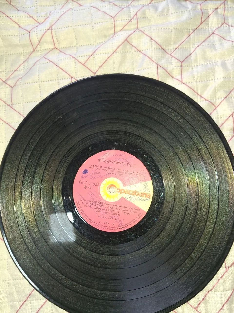 Disco vinil lp