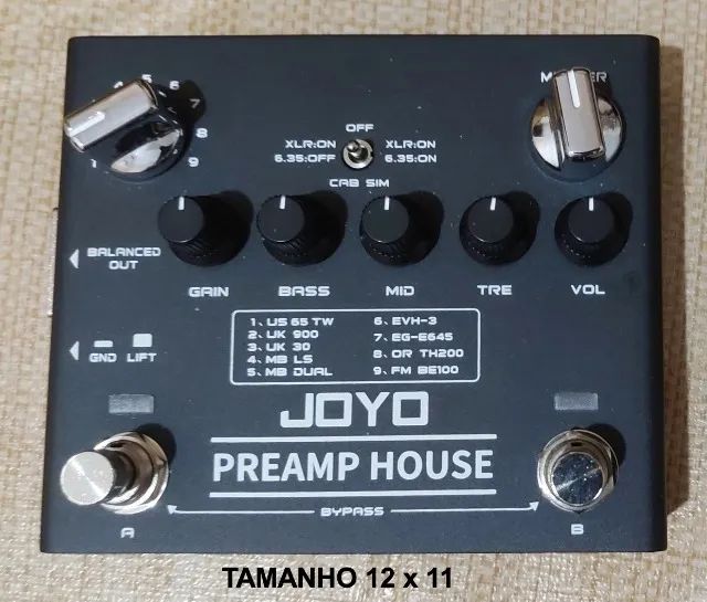 Pedal PRE AMP - Joyo - Praticamente Novo - Perfeito Estado - Pedal de Guitarra