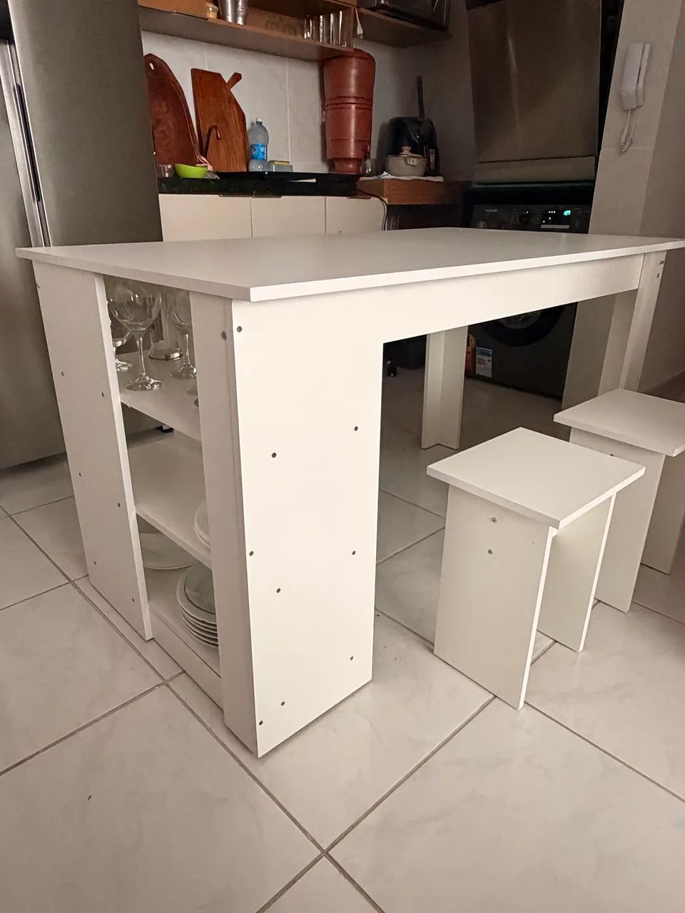 Mesa NOVA Nichos/bancos R$600 passo cartão - Foto 4