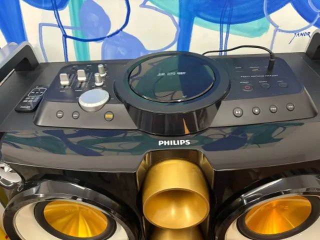 Aparelho de som Philips Party Machine FWP2000  - Foto 4