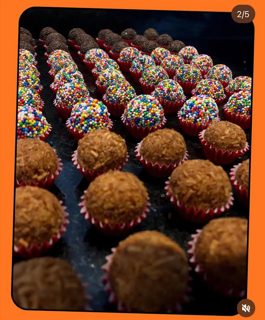 SALGADOS || Mini Pastéis|| Brigadeiros - Foto 4