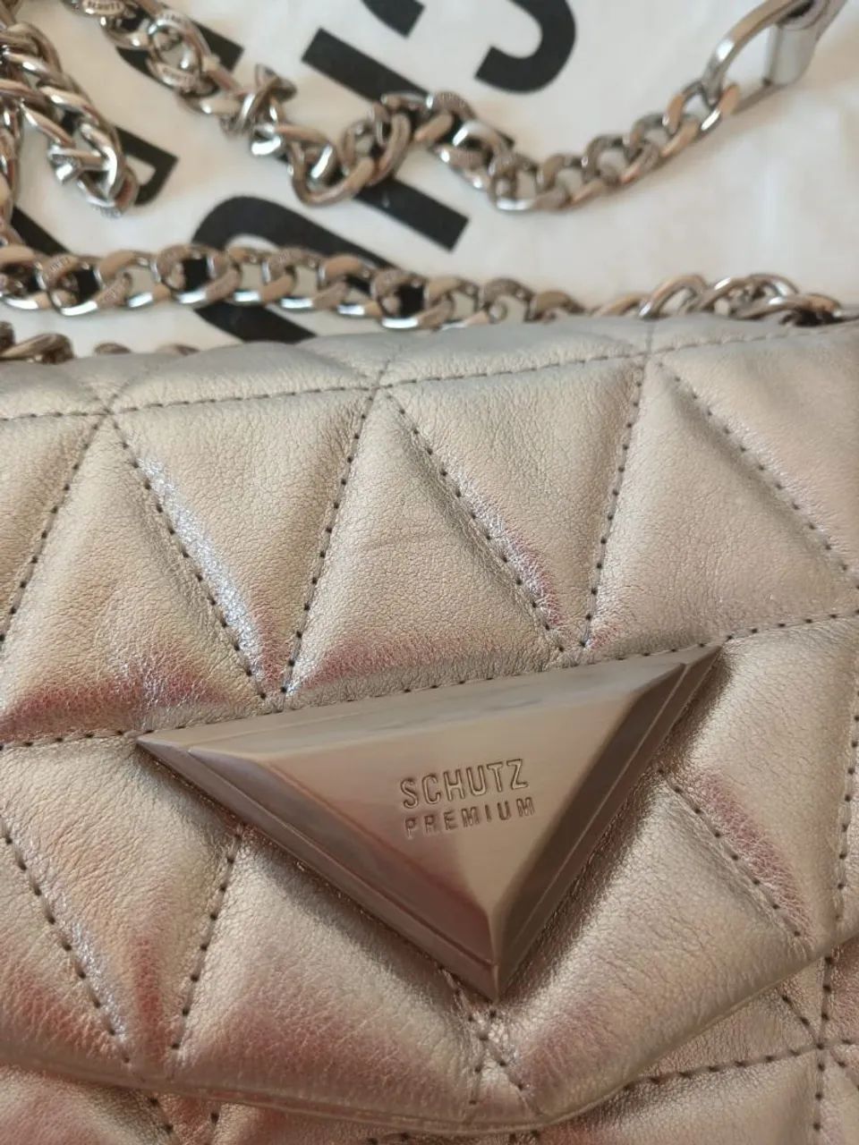 BOLSA PRATA 944 SCHUTZ  - Foto 4