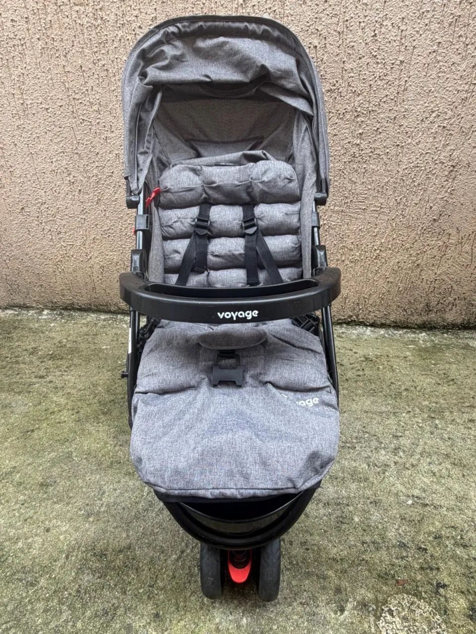 Carrinho de Bebê Cinza  - Foto 5