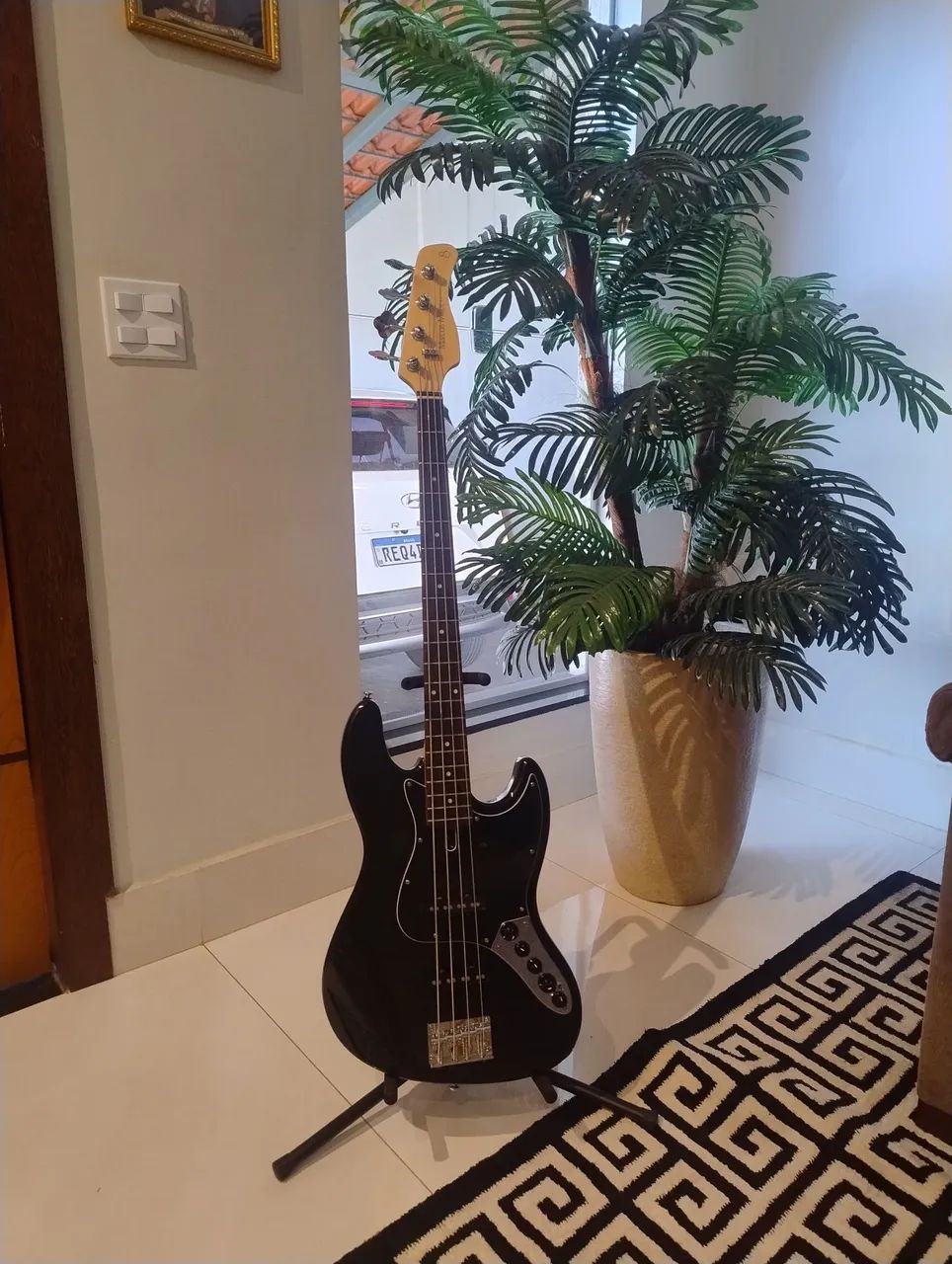 Baixo 4c Marcus miller V3 preto  - Foto 5