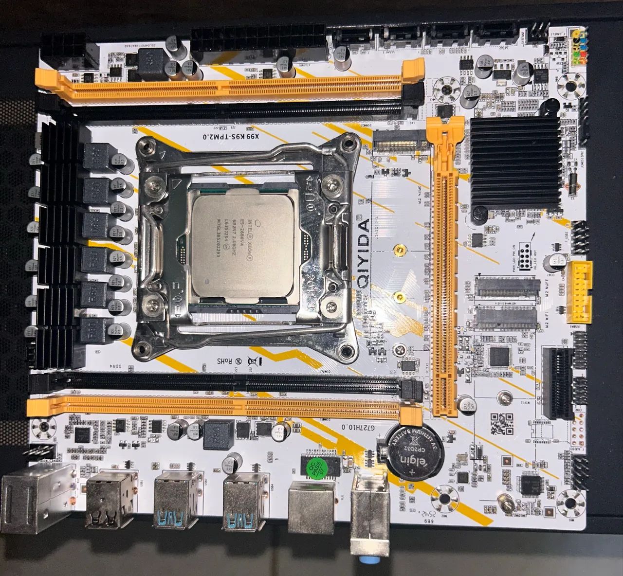 Kit xeon E5 2680 V4 + X99 QIYIDA - Foto 2