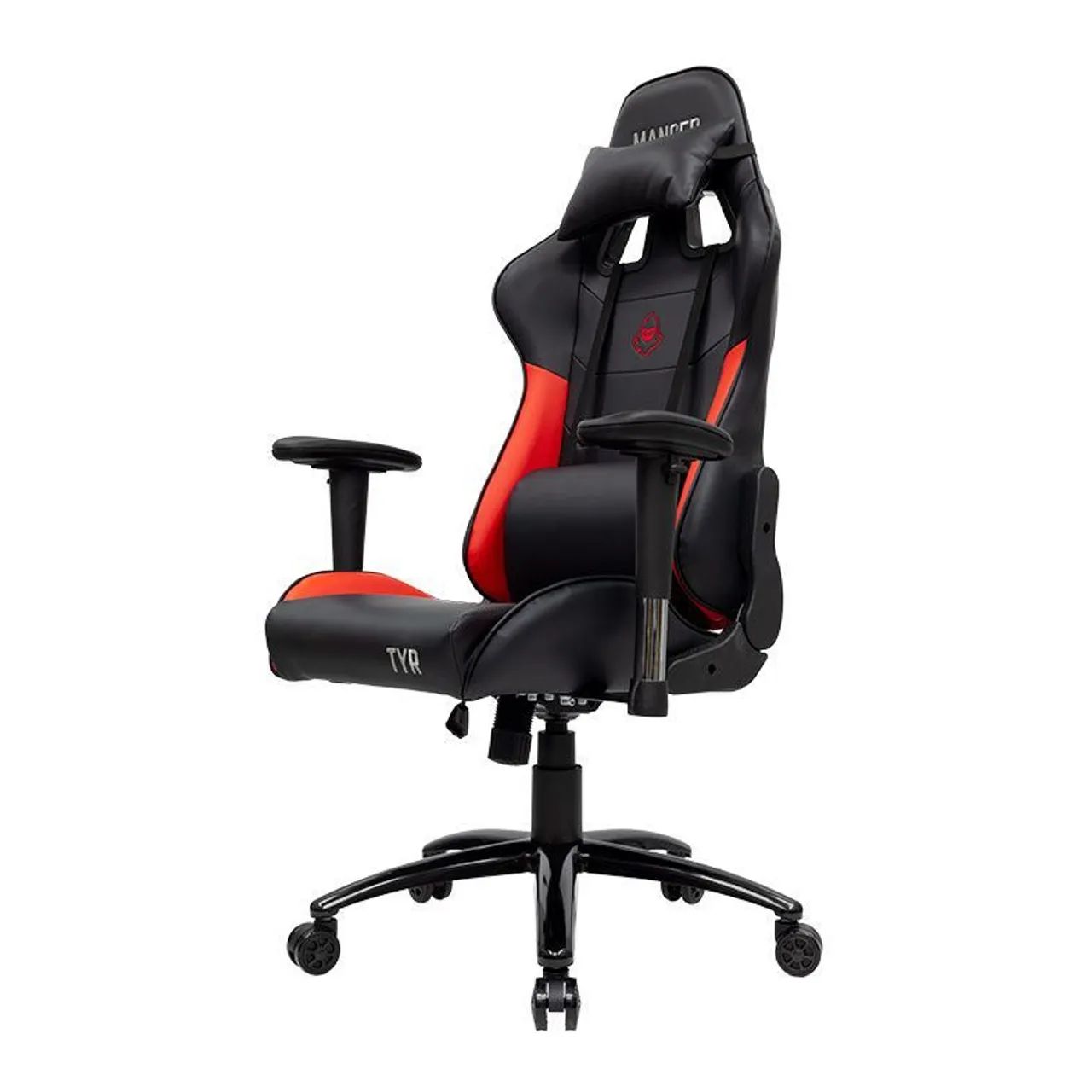 Cadeira Gamer Mancer Tyr, Preta e Vermelha - Foto 2