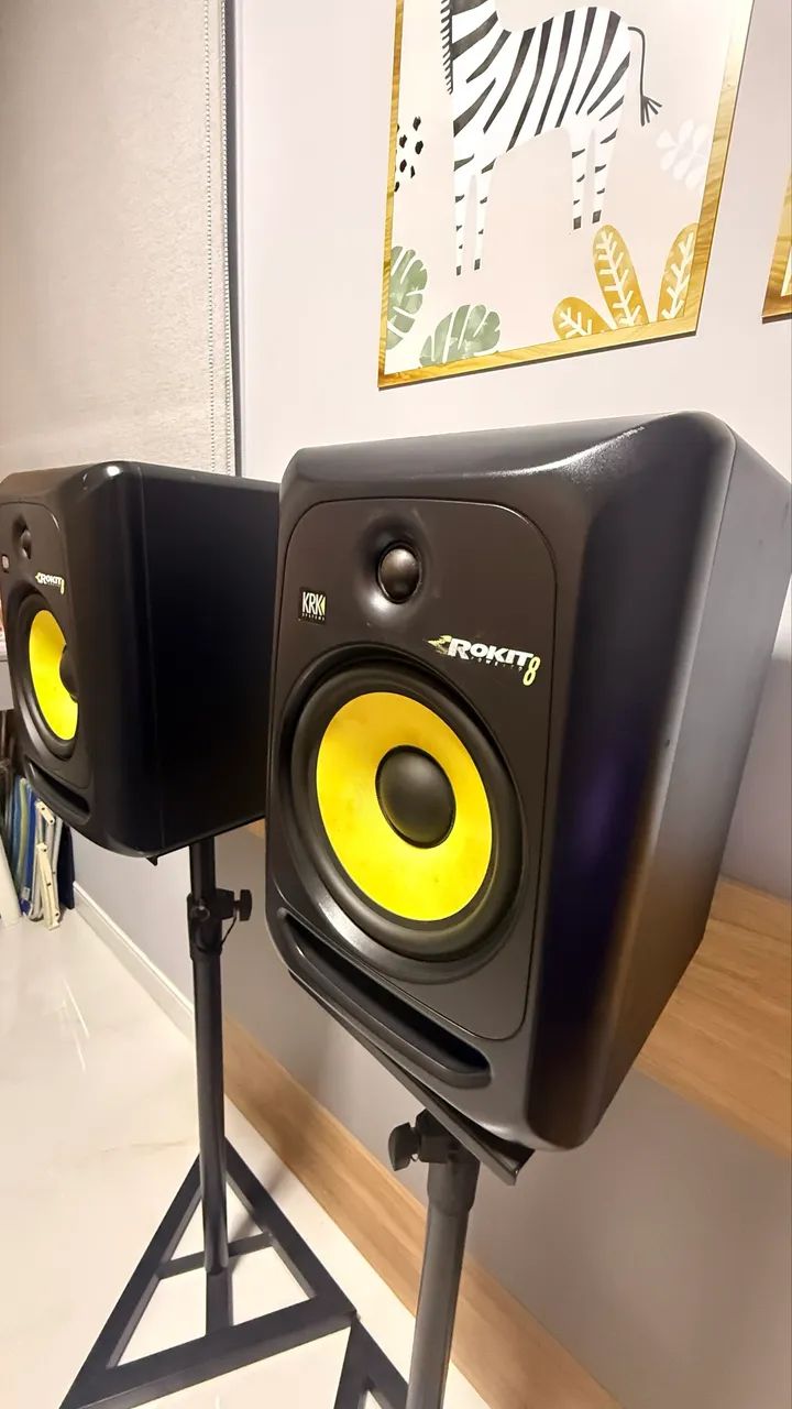 Par KRK Rokit 8 - Perfeito Estado | R$ 3.200