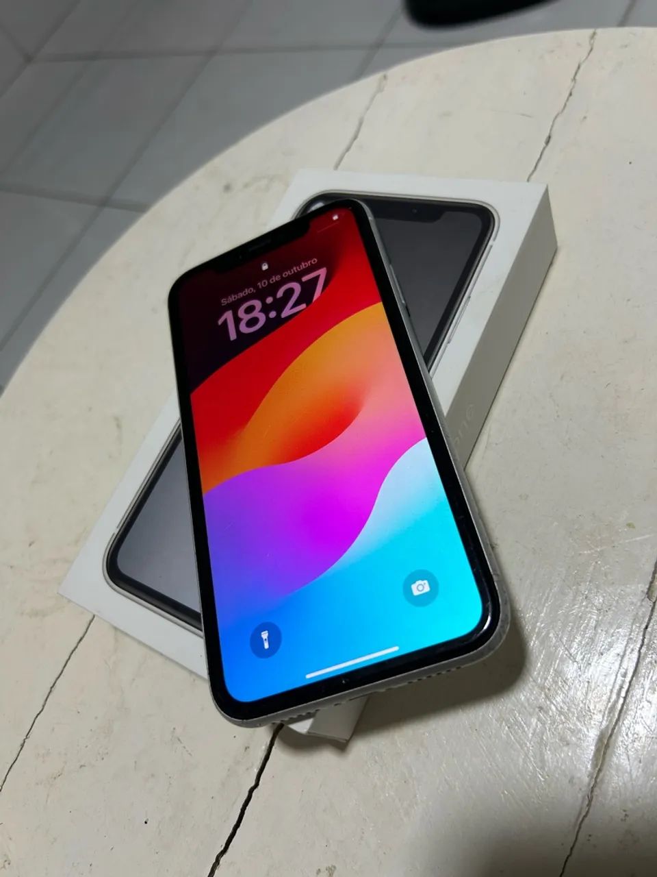 iPhone XR Branco 128GB + Caixa Original - Foto 3