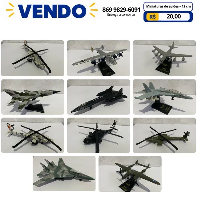 Diversas Miniaturas Novas 