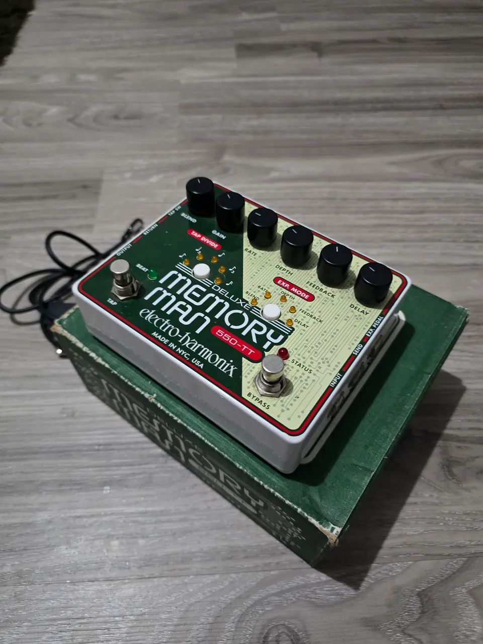 Pedal Delay Memory Man 550tt Tap  - Foto 4