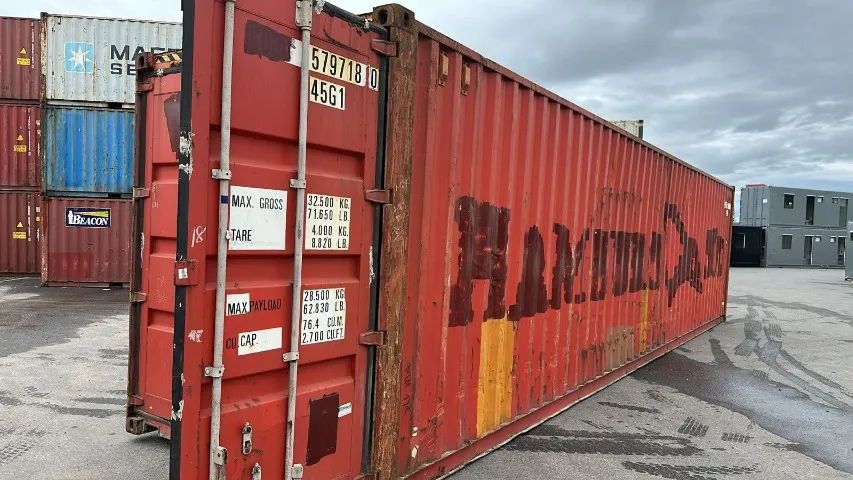 Container 40 pés HC 12m