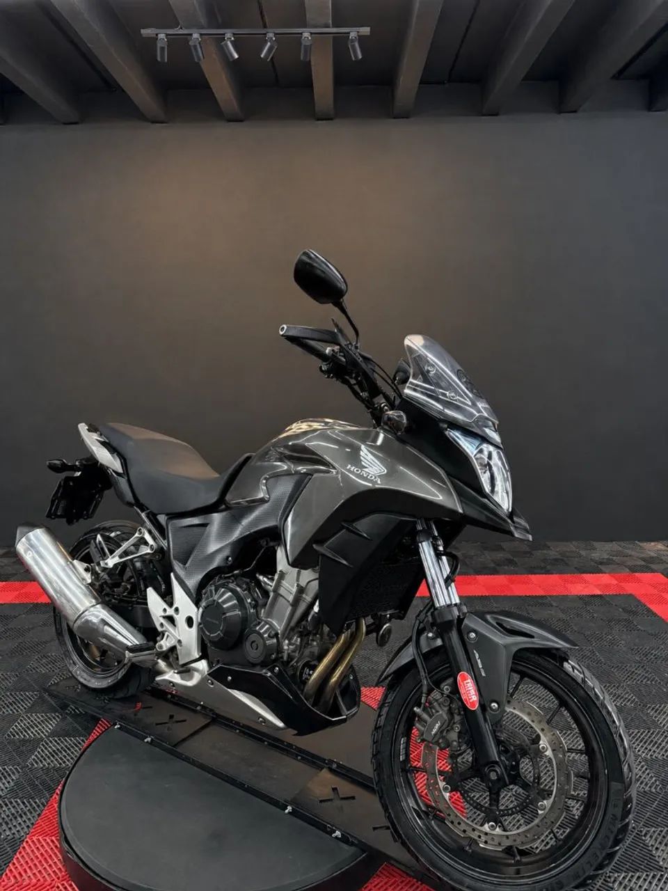 CB 500X ABS 2015 CINZA