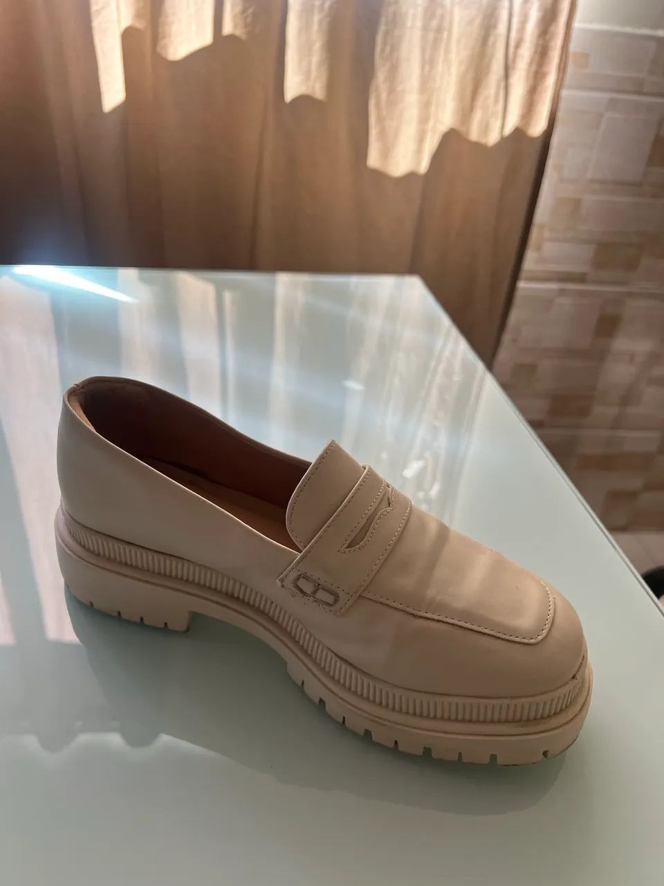 MOCASSIM OFF WHITE - TAMANHO 37  - Foto 2