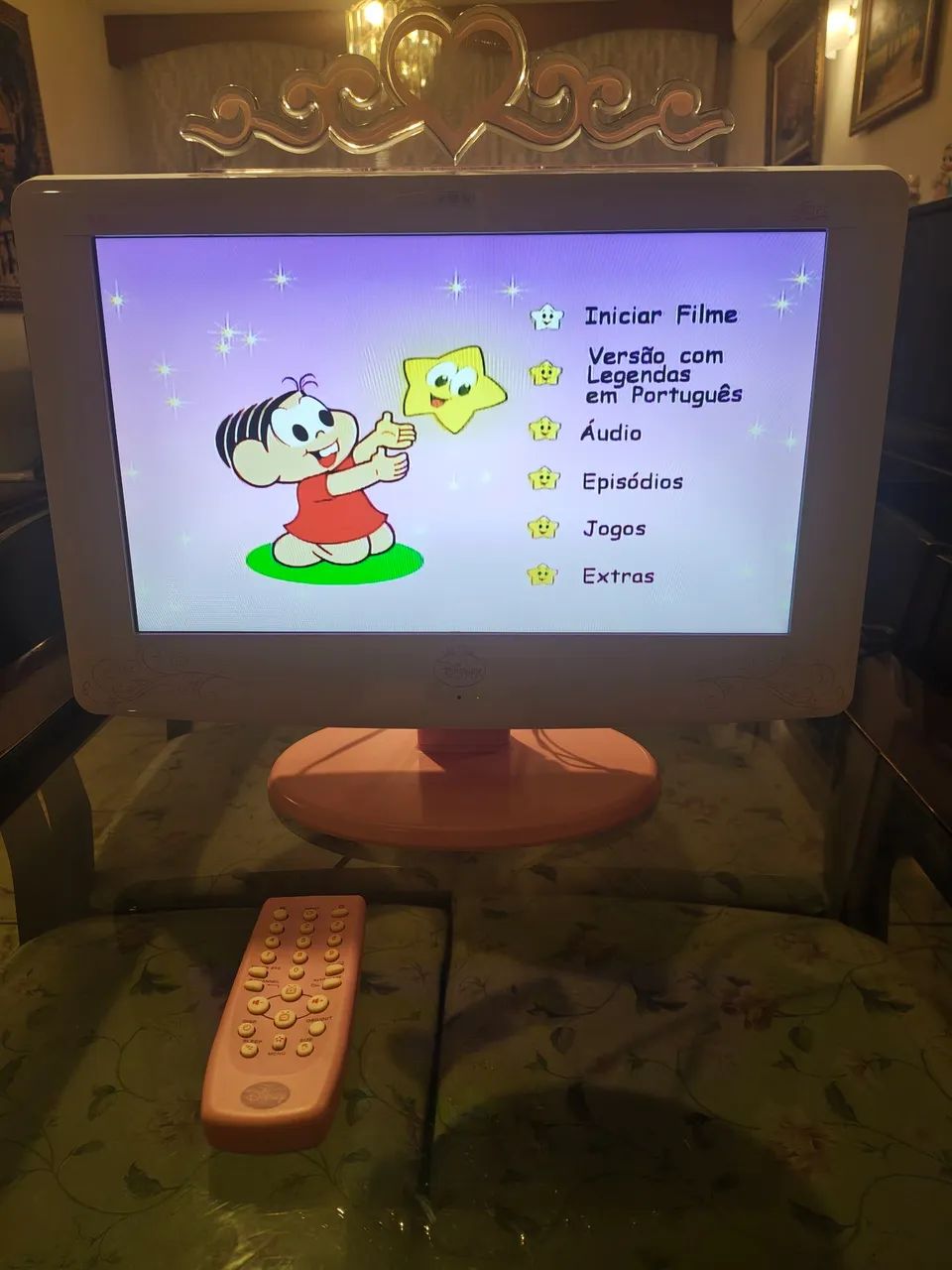 TV princesas com controle remoto 