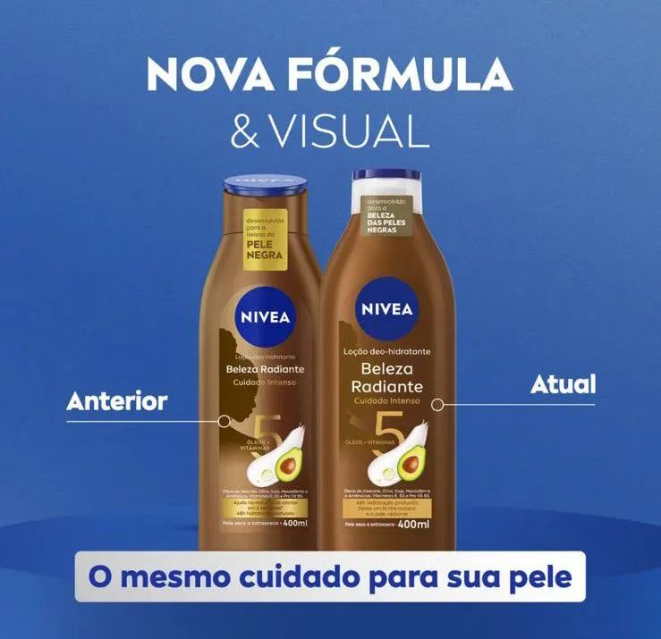 Creme Hidratante Nívea 400ml  - Foto 2