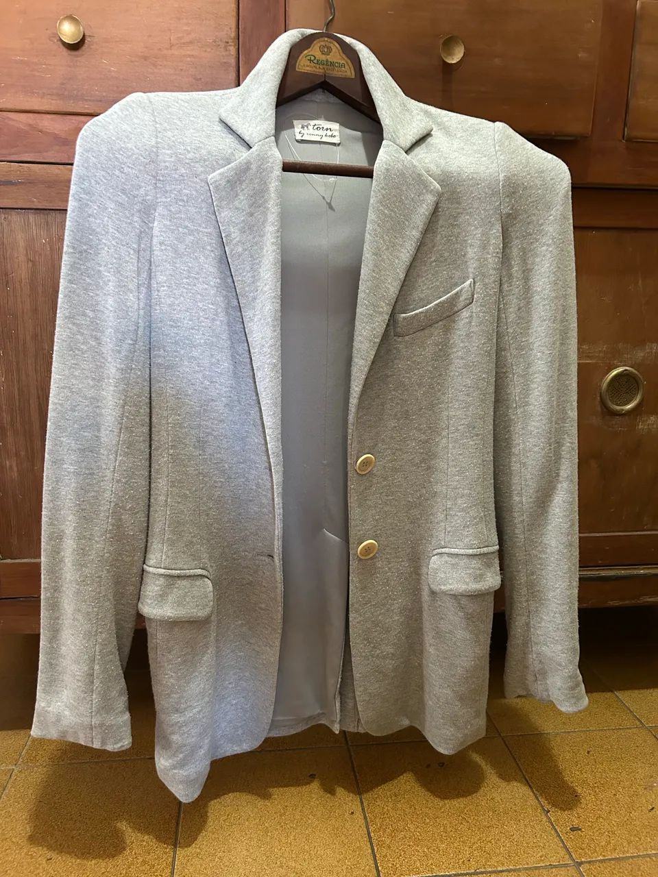 Blazer em moleton - Foto 3