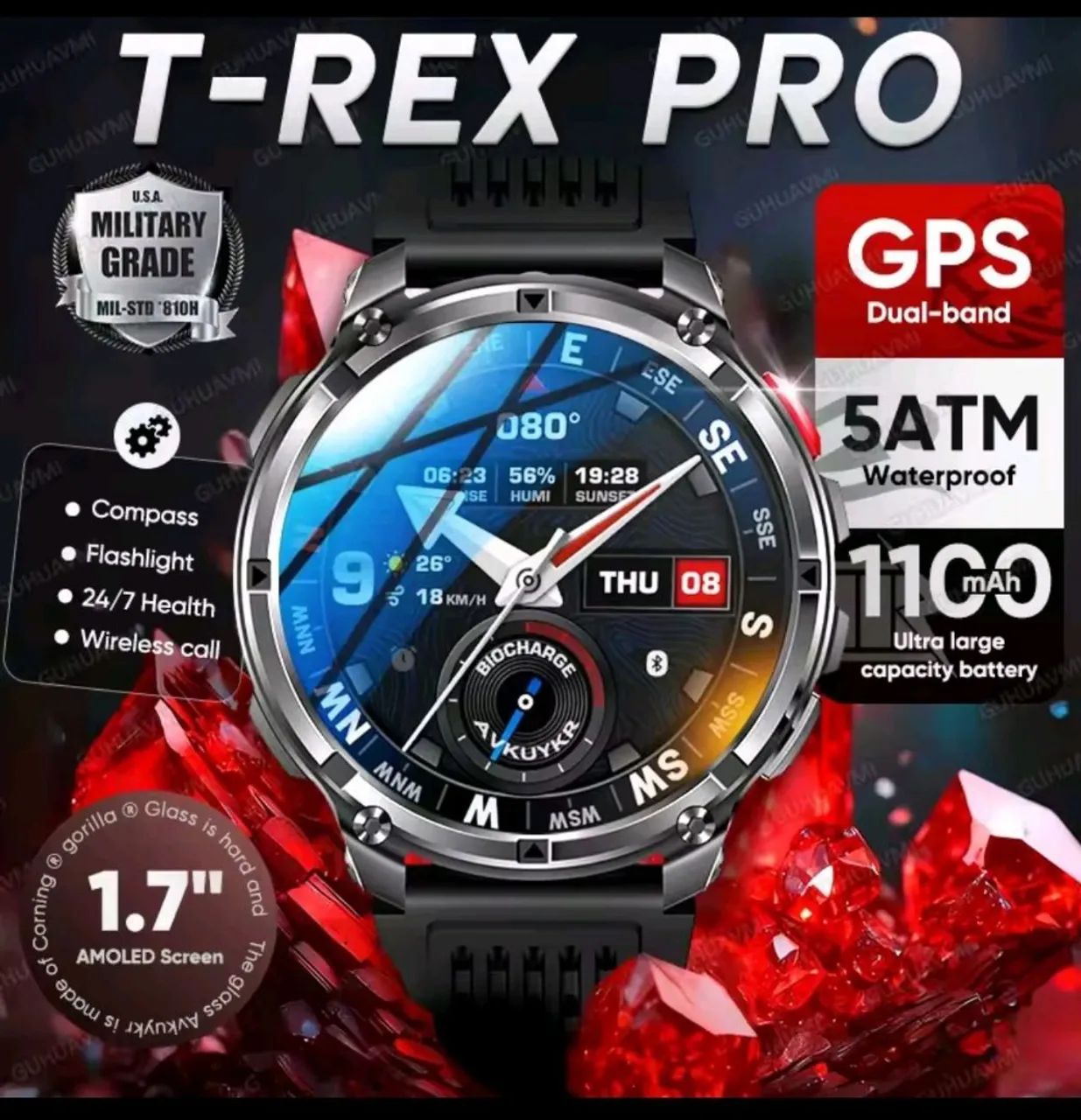 Smartwatch T-REX 3 Pro - Ht33 - Foto 5