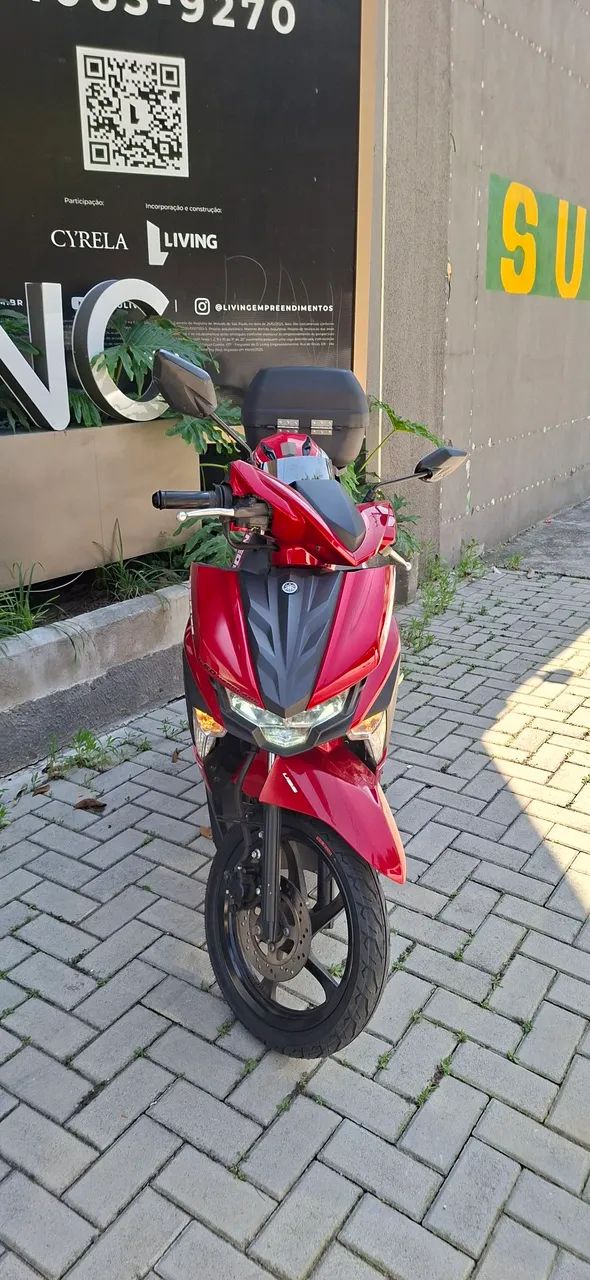 Neo 125 baixo km completa com bau - Foto 3