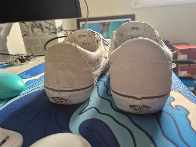 Tênis Vans Sk8-Low Bege 43 - Foto 2