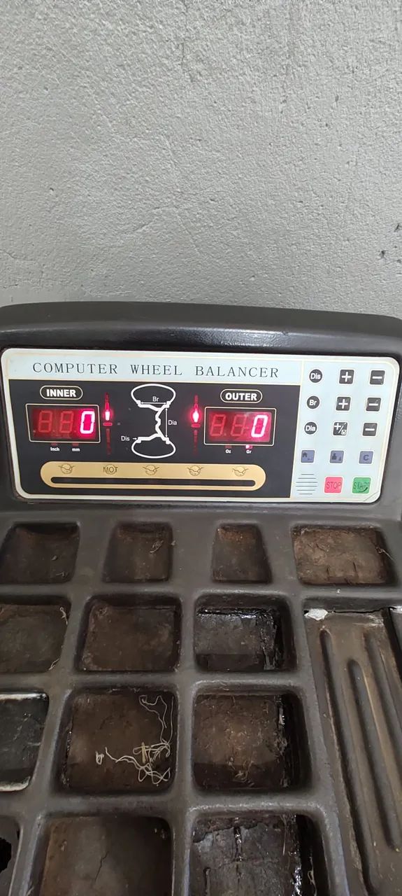 Balanceadora rodas automática 