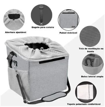 Linda bolsa de transporte para pets