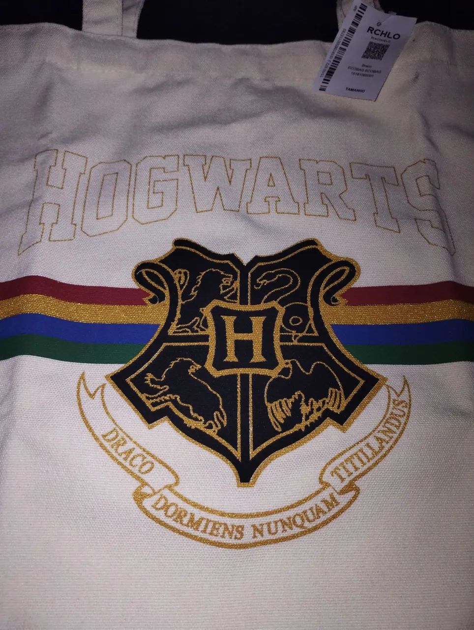 Bolsa Sacola Ecobag Harry Potter - Foto 3
