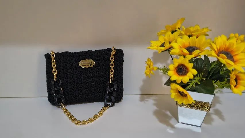 Bolsas de crochê Náutico e Fio Premium  - Foto 5