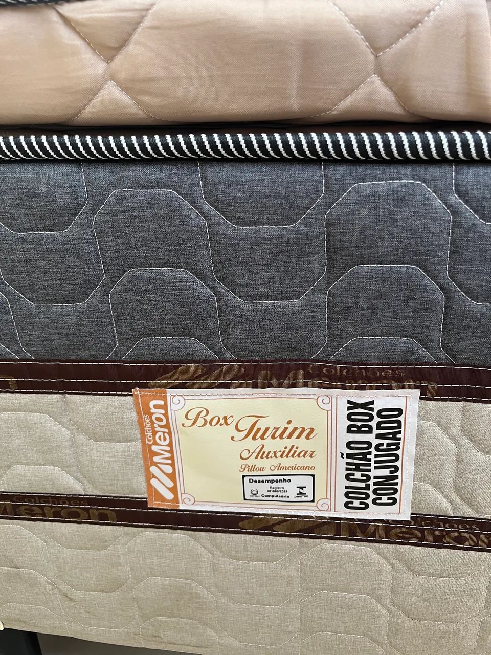 Cama Box auxiliar solteiro