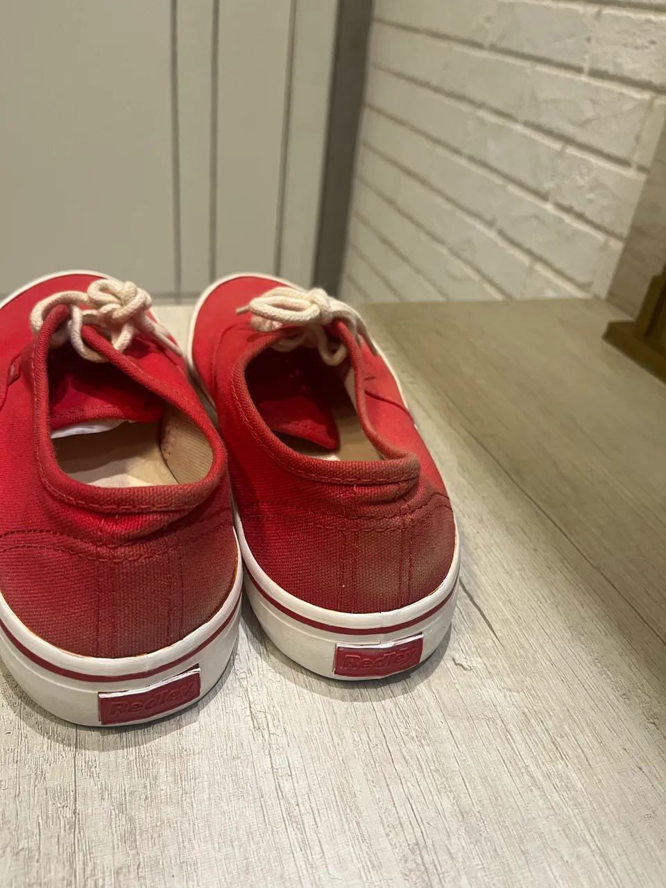 Tênis Redley Vermelho 41 - Foto 2