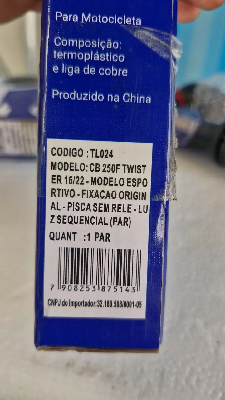 Pisca led sequencial honda