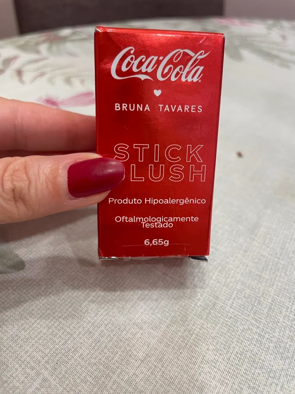 Blush em Bastão BT x Coca-Cola Stick Blush- NOVO - Foto 4