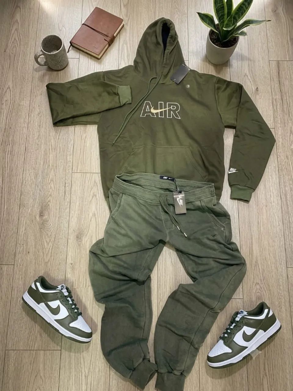 CONJUNTO MOLETOM ADULTO NIKE AIR