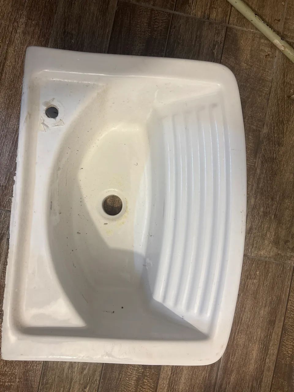 Tanque de louça branco - Foto 2