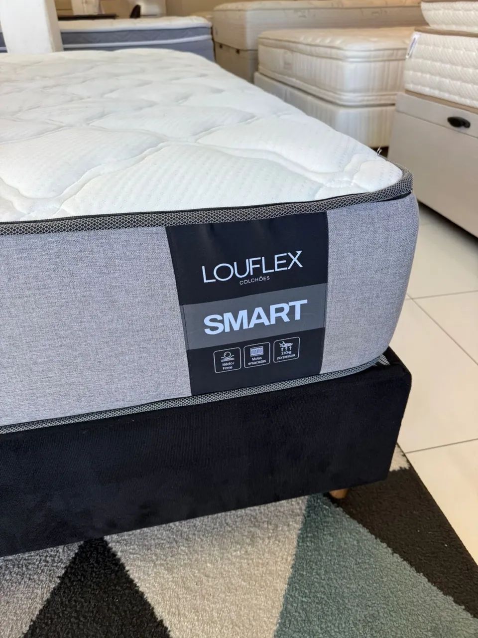 Cama box QUEEN COM COLCHÃO QUEEN SMART - Entrego!  - Foto 2