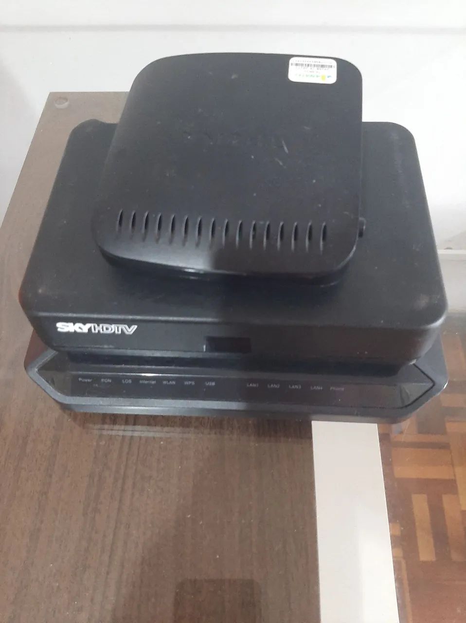 Kit aparelhos e roteador