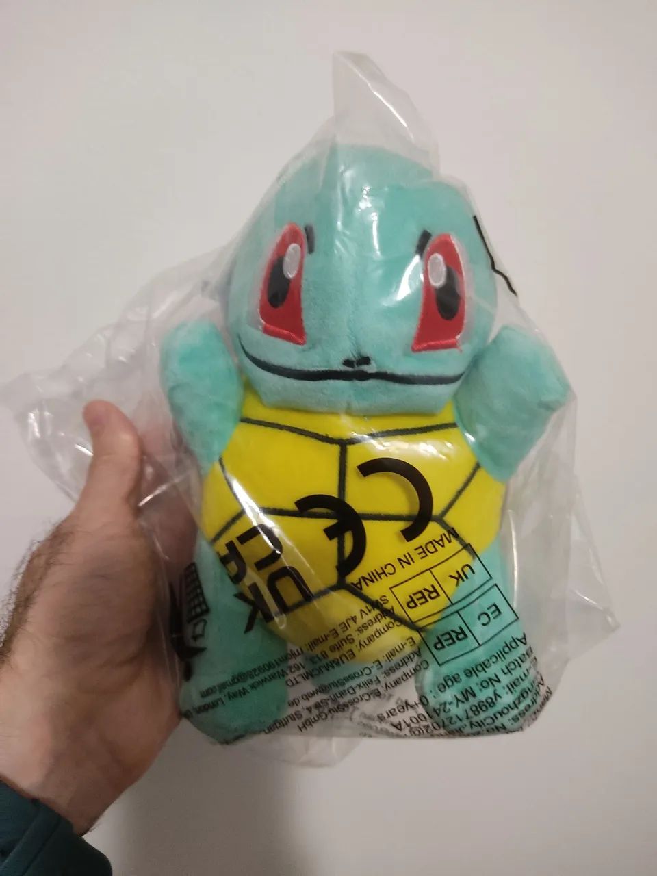 Pokémon Squirtle de pelúcia  - Foto 2
