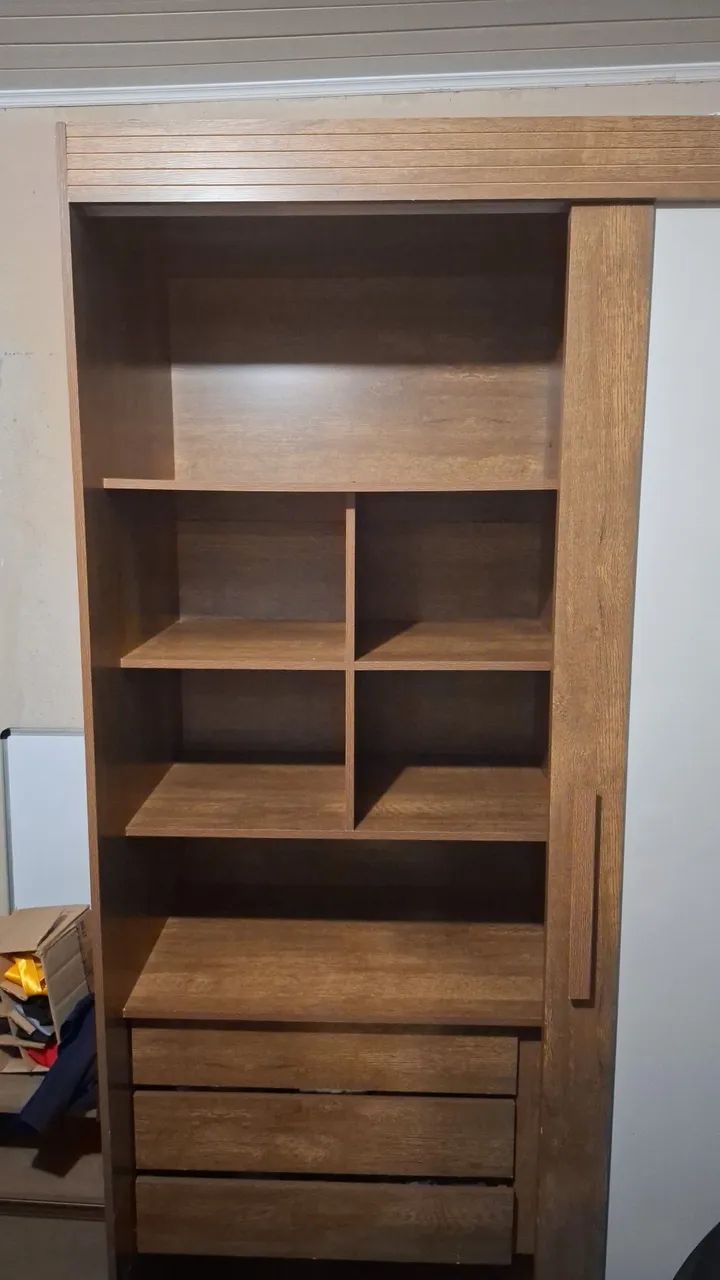 Guarda roupa novo com espelho  - Foto 4