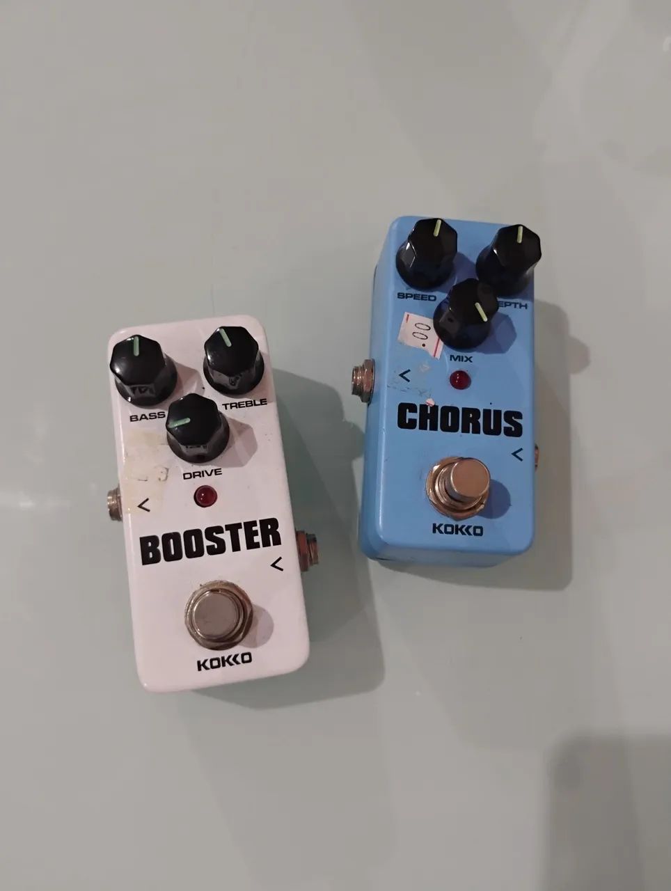 Pedais de efeito pra guitarra Chorus e Booster - Foto 2