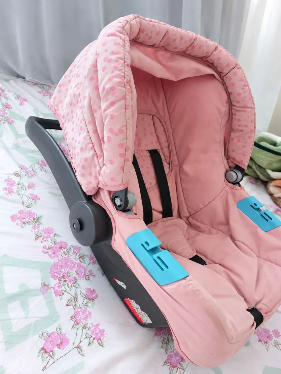 Bebê Conforto Burigotto Evolution até 13 kg - Rosa - Foto 2