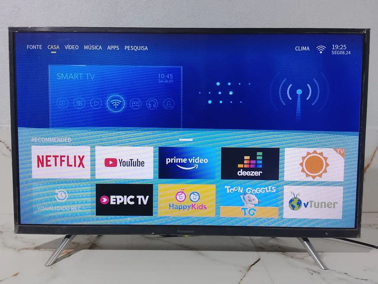 Smart tv Panasonic 32 polegadas,em perfeito estado!!! - Foto 2