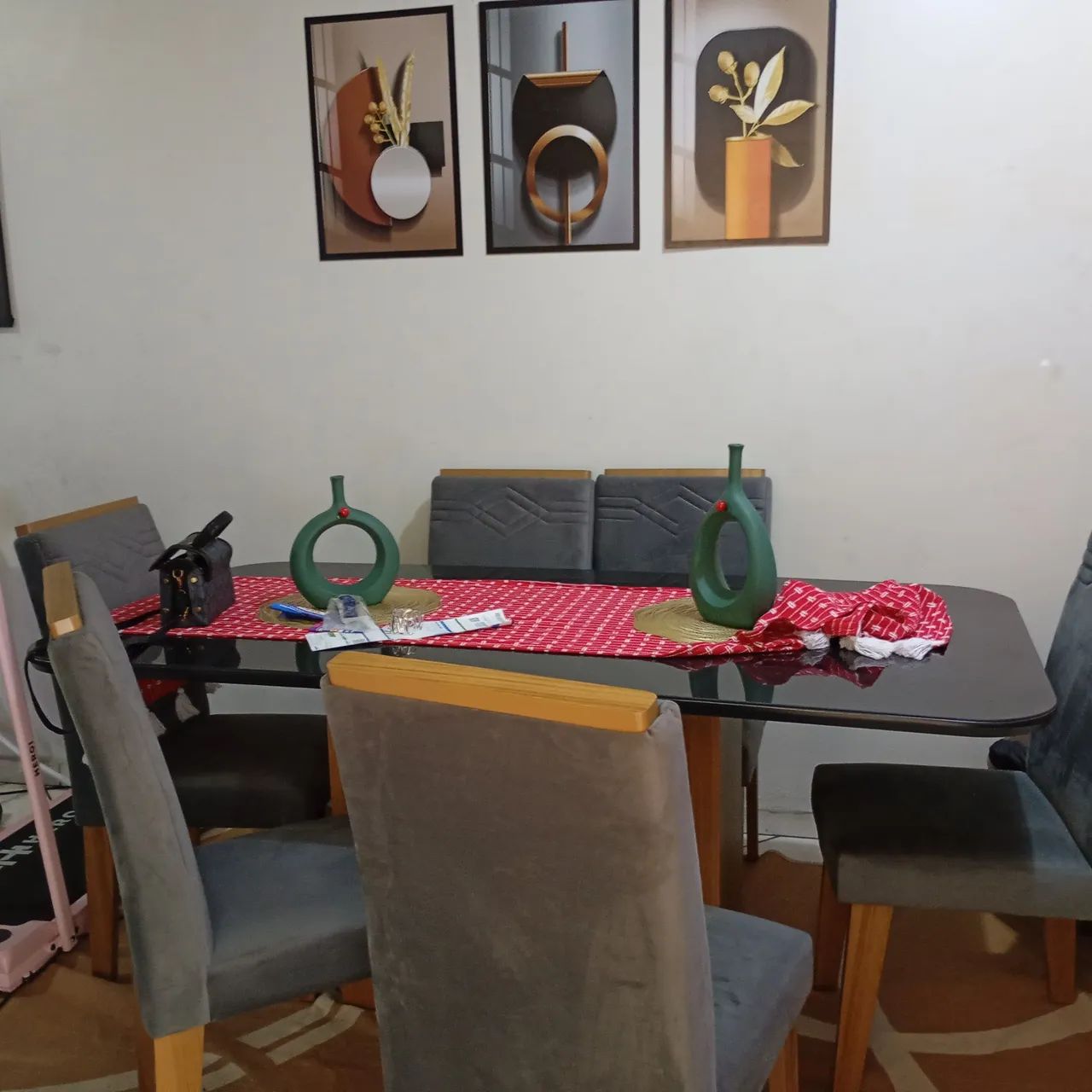 Mesa de jantar com 6 cadeiras  - Foto 3