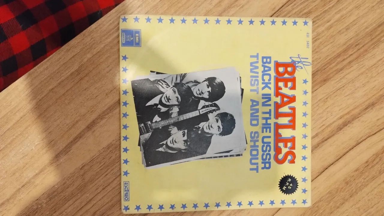 Compacto Beatles Twist and shout /back in the ussr